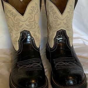 Ariat Fatbabys Black Gator Print